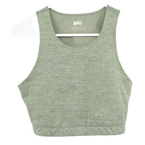 REI Co-Op Tank Top Womens SZ M Cropped Hiking Outdoor Granola Gorpcore Camping